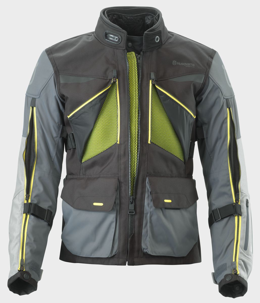 Husqvarna Husqvarna Scalar WP Jacket Grey/Blue/Yellow